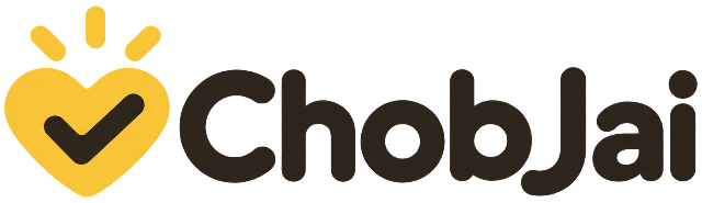 โลโก้ ChobJai ของดีที่ใช่ เลือกได้ที่ชอบใจ