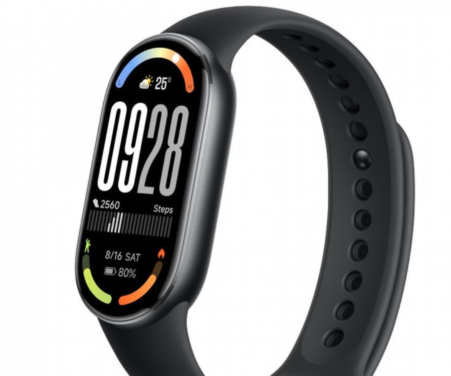 Xiaomi Smart Band 10 สี Midnight Black หน้าจอ AMOLED